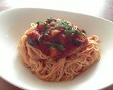 ピリ辛！なすのアラビアータの冷製パスタ作り方7写真