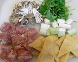 簡単♫ほっこり優しい味✿鶏南蛮うどん✿作り方1写真