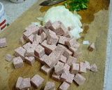レンジで簡単　スパム(蒸)しパン作り方1写真