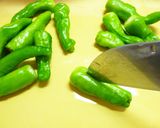 夏野菜!ししとうとこんにゃくdeきんぴら作り方1写真