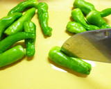 夏野菜！ししとうとこんにゃくdeきんぴら作り方1写真