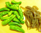 夏野菜！ししとうとこんにゃくdeきんぴら作り方2写真