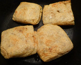 卯の花アレンジ♪油揚げはさみ焼き作り方4写真