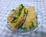 卯の花アレンジ♪油揚げはさみ焼き作り方5写真