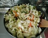 ★挽肉のキャベツたっぷりの＊野菜炒め＊♪作り方3写真