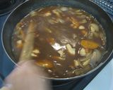 親子で作ろう☻☹ふんわり卵の親子カレー丼作り方4写真