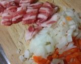 キムチチャーハン作り方1写真