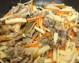 簡単！チンジャオロース丼‼作り方2写真