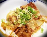 牛丼屋さんの生姜焼き丼作り方9写真