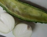ゴーヤと玉ねぎの香味サラダ作り方1写真