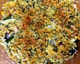 いわし缶とズッキーニの香草パン粉焼き作り方8写真