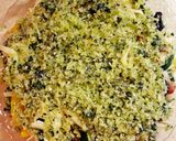 いわし缶とズッキーニの香草パン粉焼き作り方7写真