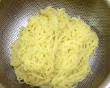 生中華麺・豚肉・ほうれん草で冷やしつけ麺作り方7写真