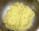 生中華麺・豚肉・ほうれん草で冷やしつけ麺作り方7写真