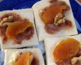 干しあんずとくるみのふんわり煮豆あんぱん作り方4写真