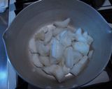 冬瓜のわたのお味噌汁作り方2写真