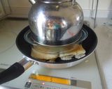 カリカリ美味しい☆スパムのホットサンド作り方6写真