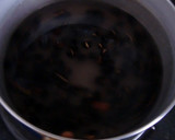 黒豆茶の黒豆で、はちみつ入り寒天を♪作り方2写真