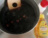 黒豆茶の黒豆で、はちみつ入り寒天を♪作り方3写真