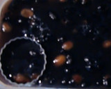 黒豆茶の黒豆で、はちみつ入り寒天を♪作り方5写真