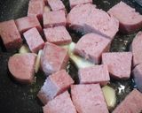 スパム&じぇじぇじぇサラダ作り方2写真