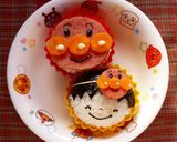 SPAMアンパンマンおにぎり作り方6写真
