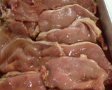 節約！とんかつ用の肉を生姜焼き用に変える作り方4写真
