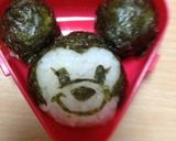 簡単キャラ弁★ディズニー★ミニー・プー作り方2写真
