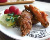 塩ヨーグルトで手羽中フライドチキン♬作り方4写真