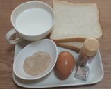 ♡かわいいフレンチトースト(離乳食にも)作り方1写真