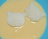 ♡かわいいフレンチトースト(離乳食にも)作り方3写真