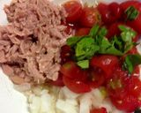 夏は！！凍りトマトとツナの冷製パスタ作り方3写真