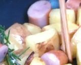 ジャガイモとウインナーのカリカリ焼作り方4写真