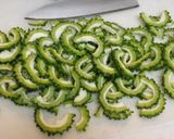ゴーヤの味噌炒め作り方1写真