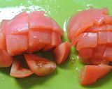 トマトで食べる！デミなし爽味ハヤシライス作り方8写真