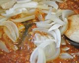 トマトで食べる！デミなし爽味ハヤシライス作り方7写真