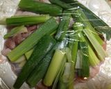 レンジで簡単！もも肉で蒸し鶏♡香味ソース作り方2写真