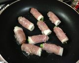 簡単♪アスパラのチーズ入り豚肉巻き作り方8写真