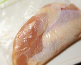 しっとり◆塩漬け茹で鶏◆とりはむ作り方1写真