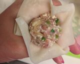 簡単ジューシーお豆腐シュウマイ作り方3写真