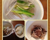 イカと長芋のネギ炒め作り方1写真