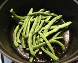 ストウブで◆インゲン素揚げ◆蓋をして作り方3写真