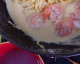 ヨウサマの減塩レモン味のクリームパスタ作り方4写真