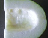 冷たい冬瓜❁白梅酢ジュレかけ作り方1写真