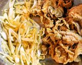 冷でも温でも！ピリ辛肉ねぎそばつけ麺作り方6写真