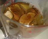 ポルチーニとほうれん草のクリームパスタ作り方1写真