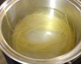 超簡単！トマトとバジルのスパゲッティ作り方1写真