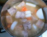 豚バラブロックと大根のやわらか煮♬作り方4写真