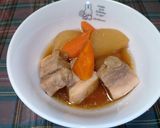 豚バラブロックと大根のやわらか煮♬作り方8写真