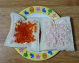 ちょっと贅沢ないくらとかにのサンドイッチ作り方4写真